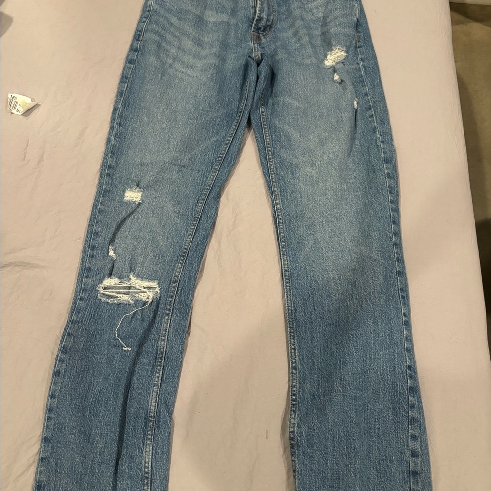 Stylish Blue Distressed Mens jeans